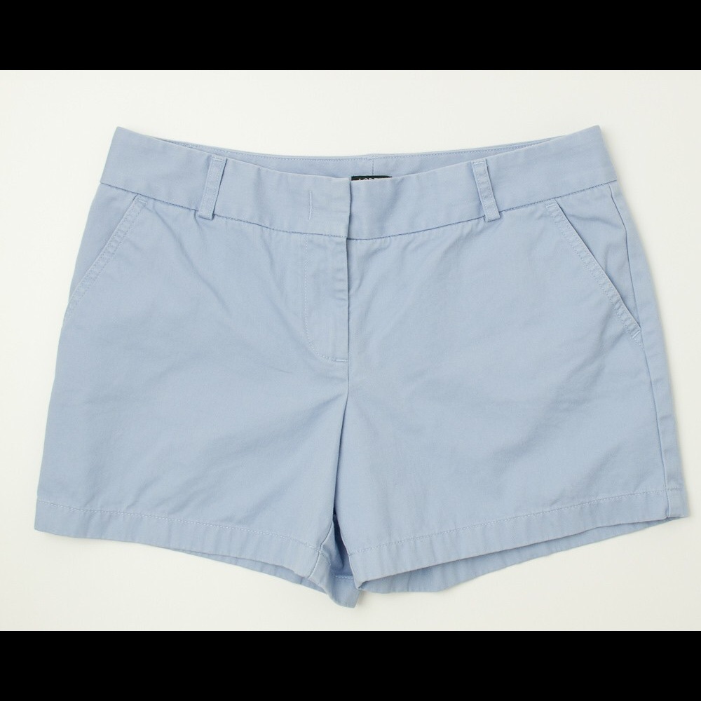 J. Crew light blue 3” Chino Shorts Size 2